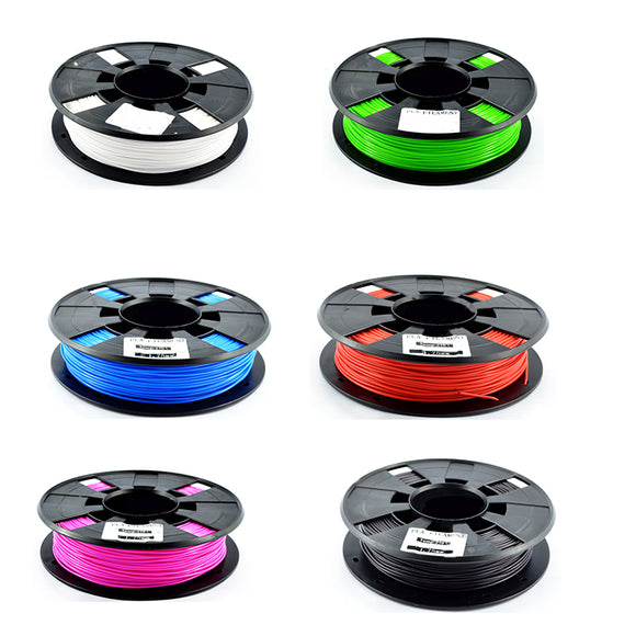 TEVO 1KG 1.75mm PLA Filament for 3D Printer Black/White/Blue/Orange/Green/Pink/Red Multi-Color