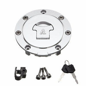 Fuel Gas Cap Cover Tank Lock Set For Honda CBR600RR 03-14 CBR600 91-98