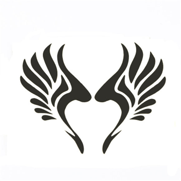 Motorcycle Scooter Personality Waterproof Wildfire Pattern Decorative Stickers