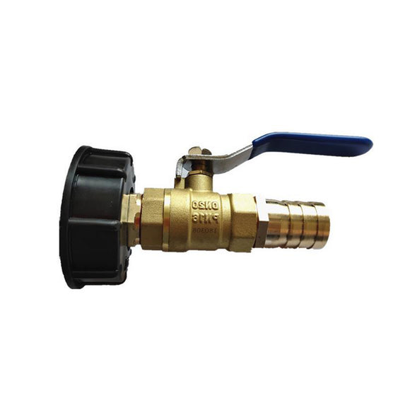 25mm S60x6 IBC Faucet Tank Adapter Pagoda Thread Outlet Tap Connector Replacement Valve Fitting Parts for Home Garden Water Connectors