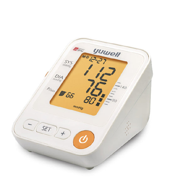 Yuwell YE650D Arm Blood Pressure Monitor LCD Digital Heart Rate Meter Measure Home Health Equipment Care