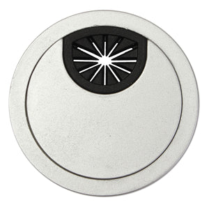 50mm Cable Tidy Port Surface Outlet Wire Hole Cover for Computer Desk Table