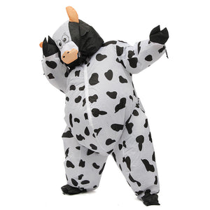 SUMO Fancy Dress Cosplay Performance Fan Inflatable Cows Toys Costume Suit Christmas Party 170cm