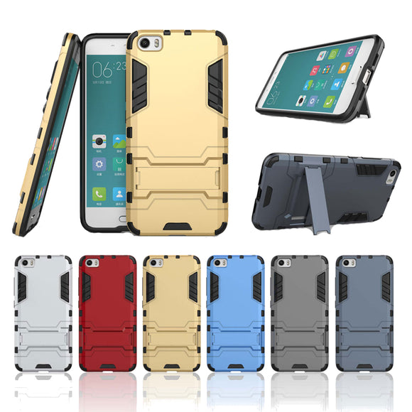 Armor Shockproof Stand Holder TPU+PC Protective Case for Xiaomi Mi 5