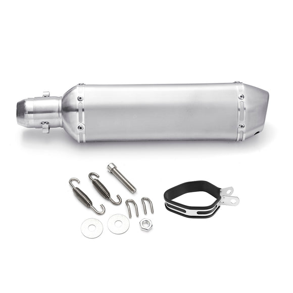 38mm-51mm Aluminum Motorcycle Exhaust Muffler With Silencer Universal