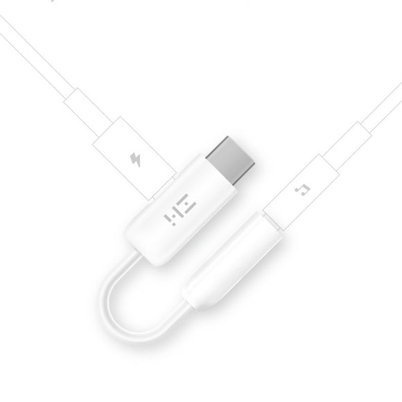 ZMI 2 In 1 USB Type C to 3.5mm Audio Jack Headphone Cable Charging Adapter For Letv 2pro Letv
