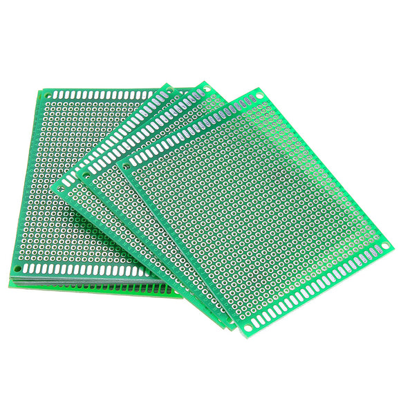 10pcs 7x9cm FR-4 2.54mm Single Side Prototype PCB Printed Circuit Board