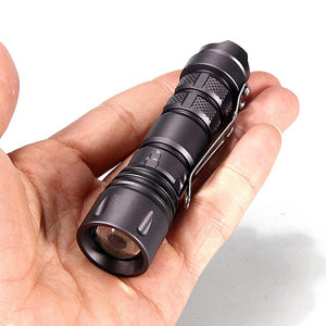 XPE-Q5 600LM Zoomable 3Modes Mini LED Flashlight AA/14500