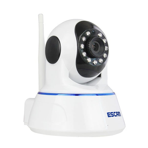 ESCAM QF002 720P CCTV Security Camera Plug&Play WiFi Pan Tilt IR Cut Night Vision Two Way Audio SD Card Camera
