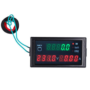 DL69-2047 AC 80-300V 100A Voltmeter Tester Multi-Function Digital Meter Voltage Current Meter Energy Power Instrument