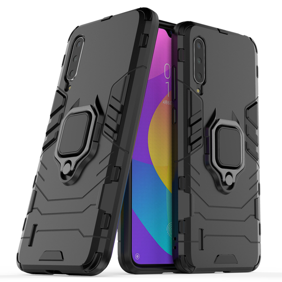 Bakeey Armor Magnetic Card Holder Shockproof Protective Case For Xiaomi Mi CC9 6.39 inch