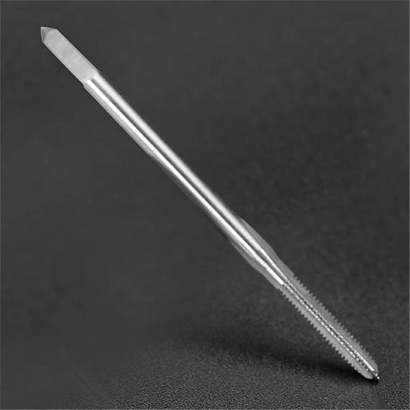 Drillpro 10pcs M2x0.4 HSS 6542 Machine Screw Tap Thread Metric Plug Tap
