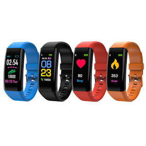 XANES B06 0.96 Touch Screen Smart Watch Waterproof Heart Rate Monitor Fitness Bracelet Mi Band"