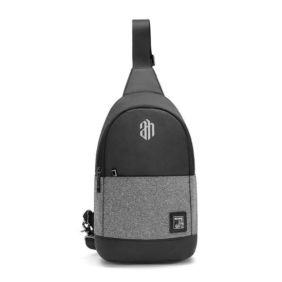 Men 	Polyester Leisure Sport Outdoor Bag Crossbody Bag Chest Bag