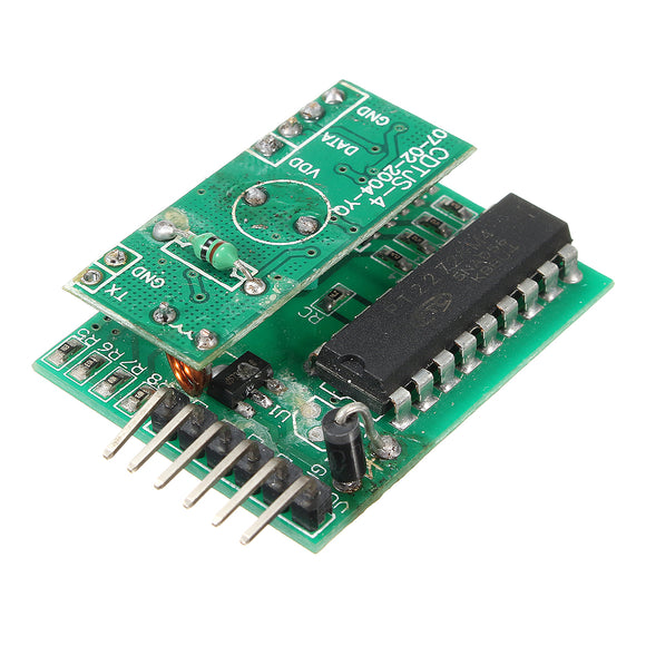 433MHz 3.5V-24V Wide Voltage Low Power RF Receiver Decoding Receiving Module