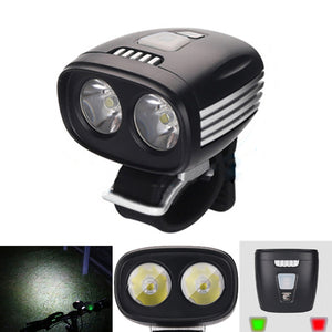 XANES SFL08 1500LM 2x Intelligent Sensor Cycling Bike Light  IPX6 Waterproof Bicycle Front Light