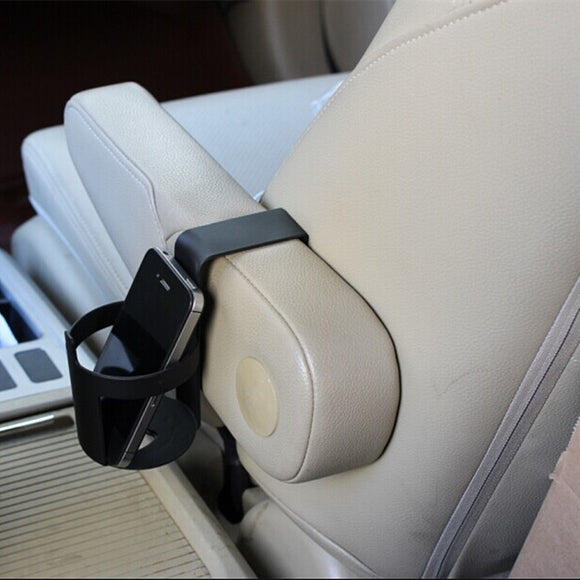 Universal Black ABS Car Bottle Holder Door Window Beverage Drink Cup Mount Stand Bracket