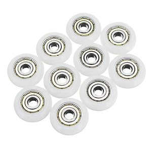 FLSUN 10PCS 21.5mm OD*5mm ID Plastic Pulley For Delta 3D Printer