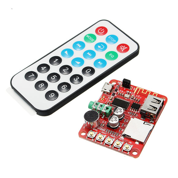 SANWU DC 5V Bluetooth Speaker Receiver Board TF Card USB Decode Playback Board MP3 WMA WAV FLAC