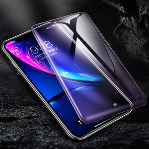 Rock Full Glass Clear/Anti Blue Light Screen Protector For iPhone XR 0.26mm Edge To Edge Film