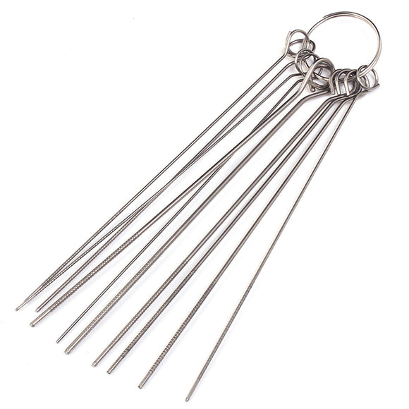10pcs 10 Kinds Stainless Steel Needle Set PCB Electronic Circuit Through Hole Needle