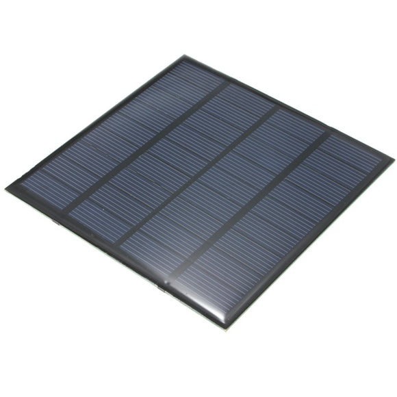 2W 9V 170-220mA Monocrystalline Mini Solar Panel Photovoltaic Panel