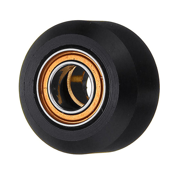 5pcs MR105zz Little Size Flat Type Plastic Pulley Concave Idler Gear With Bearing for 3D Printer