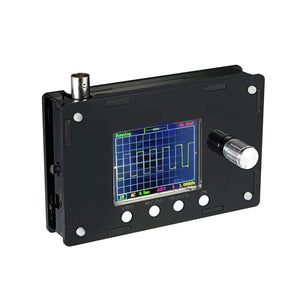 DSO328 Portable Digital Oscilloscope 2.4TFT 1Msps 0-200KHz STM32 with Crocodile Clips Probe Case"