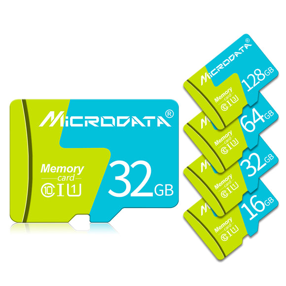 MicroData 8GB 16GB 32GB 64GB 128GB Class 10 High Speed TF Memory Card With Card Adapter For Mobile Phone iPhone Samsung Tablet GPS Camera Car DVR