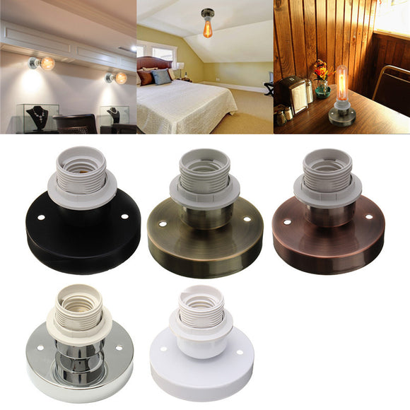 AC110-240V E27 Edison Retro Lamp Holder Vintage Wall Light Bulb Adapter Socket