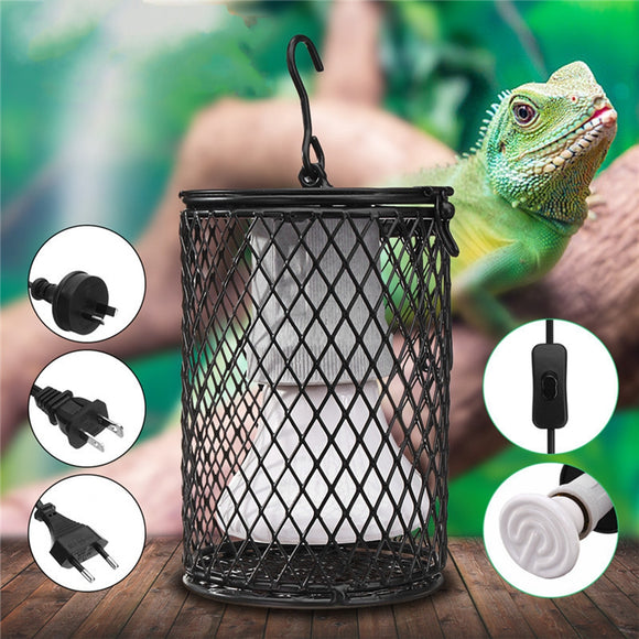 40W Infrared Ceramic Emitter Heat E27 Light Bulb Lamp Reptile Pet Brooder With Cover AC110 AC220V