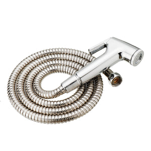 ABS Bathroom Portable Bidet Sprayer Handhold Toilet Bidet Shower Head Sprayer for Personal Hygiene w/ Stainless Steel Hose