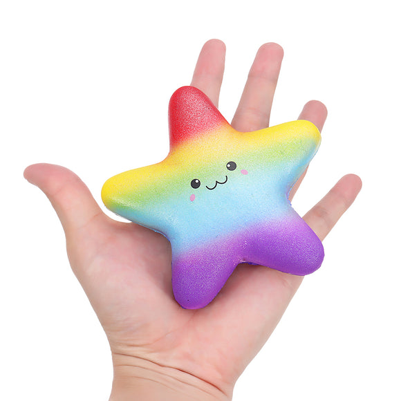 Galaxy Starfish Squishy 11*2.5CM Slow Rising Soft Toy Gift Collection