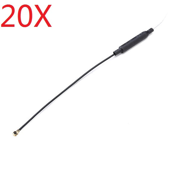 20X 3DBI Brass 2.4G Receiver Antenna Omni Directional IPEX Port Compatible Futaba JR WFLY