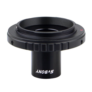SVBONY TOP Microscope T Adapter Camera Adapter+T2 Ring for Nikon DSLR/SLR Lens Adapter