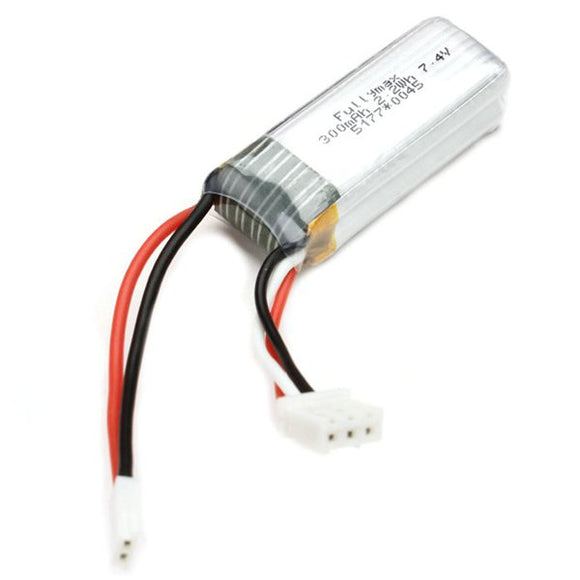 XK DHC-2 A600 RC Airplane Spare Parts 7.4V 300mAh 25C Li-po Battery