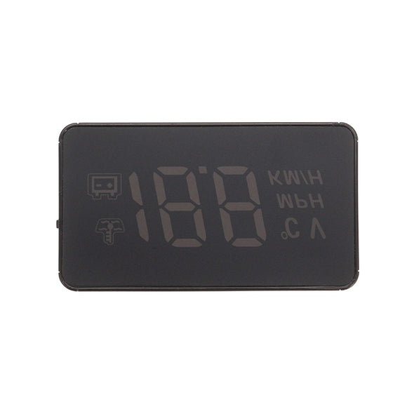 A100 OBD2 Vehicle HUD Rise Monitor OBD Driving Computer Speed Projector Head Up Display Security