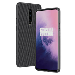 NILLKIN Slight Nylon & Synthetic fiber Anti-scratch Textured Protective Case for OnePlus 7 Pro