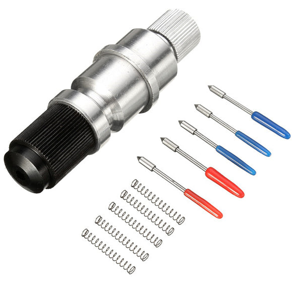 Cutting Plotter Blade Holder with 5pcs 45 60 Degree Blades Vinyl Cutter