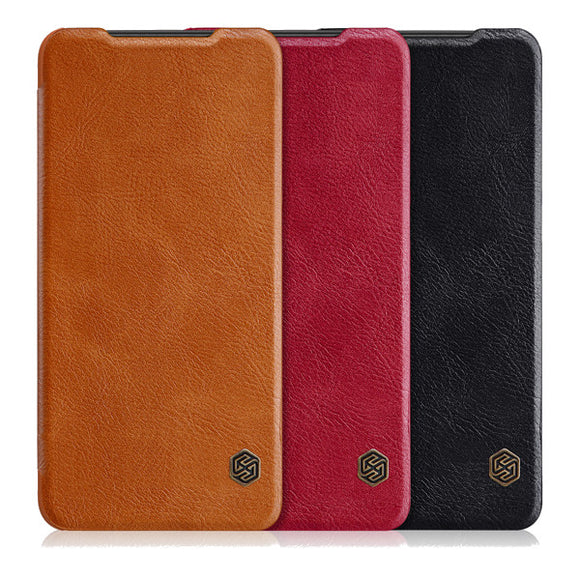 NILLKIN Flip PU Leather Smart Sleep Credit Card Slot Protective Case For Xiaomi Mi A3 / Xiaomi Mi CC 9E