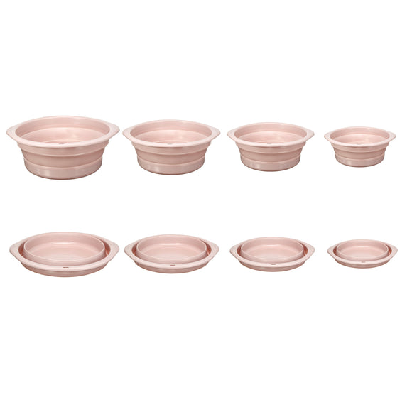 Basin Foldable Round Dish Tub Portable Hand Feet Washing Basin Space Saving Plastic Washtub Folding Vegetable Washbasin Camping Outdoor Activities Foot Tub