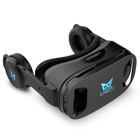 UGP U8 Virtual Reality VR Glasses With Earphone For iphone X 8/8Plus Samsung S8 Xiaomi mi5 mi6
