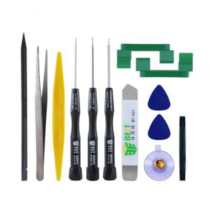 BEST BST-610 13in1 Phone Pry Opening Repair Tools Kit Phone Rotary Stand Holder Tweezer Screwdriver