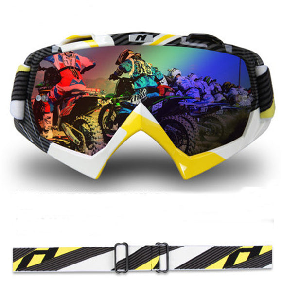Motorcycle Ricing Goggles Dustproof Windprooof Motocross Helmet Goggle For NENKI 1019