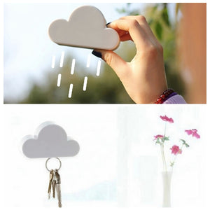 Storage Holder White Cloud Shape Key Holder Magnetic Magnets Key Holder