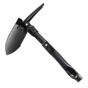 Aluminum Alloy Tactic Folding Shovel with Case Triangular Handle Entrenching Tool