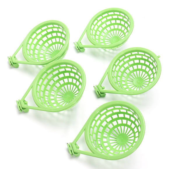 5pcs Plastic Canary Nest Pab & Liner for Nesting Canaries Finches Budgies Hatch Decorations