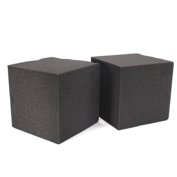 2Pcs 20X Soundproof Foam Absorption Cube Studio Acoustic Music Room Treat 20x20x20cm