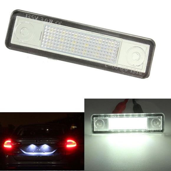LED White Car License Plate Light For Vauxhall Opel Astra F Estate 91-98