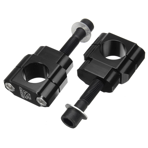 Pair 1 1/8inch 28mm Billet CNC HandleBar Mount Clamp Riser For Honda Kawasaki Suzuki